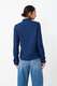 Bluse mit Stehkragen