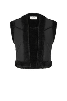 Weste Pilar mit Faux Fur
