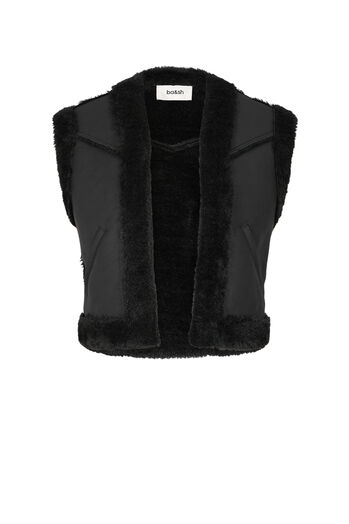 Weste Pilar mit Faux Fur