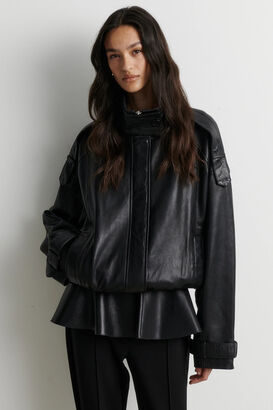 Lederjacke Aluka