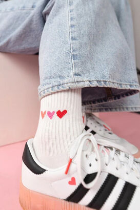 Socken Icon Love 3 Herzen