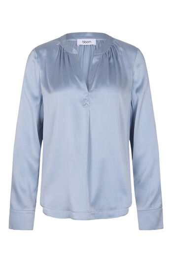 Bluse aus Seidenstretch