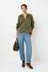 Bluse aus Seidenstretch