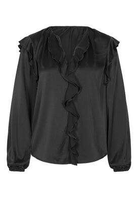 Bluse aus Seidensatin