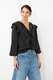 Bluse aus Seidenstretch