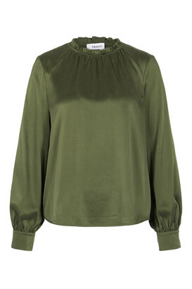 Bluse aus Seidensatin