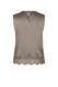 &Auml;rmellose Bluse aus Seidenstretch