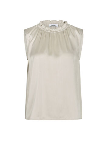 Bluse aus Seidensatin