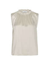 Bluse aus Seidensatin