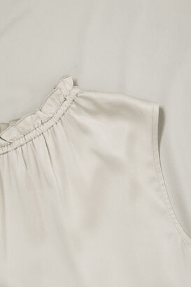 Bluse aus Seidensatin
