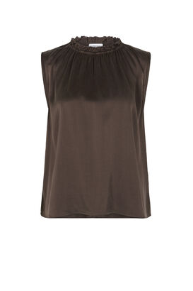 Bluse aus Seidensatin
