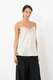 Top aus Seidenstretch