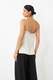 Top aus Seidenstretch