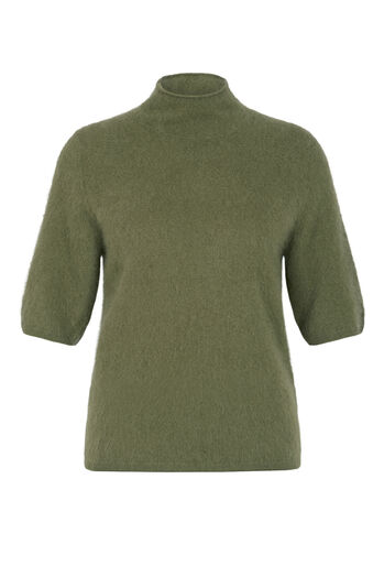 Pullover aus Mink Wash Wolle 