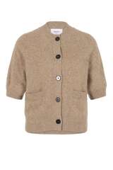 Cardigan aus Mink Wash Wolle 