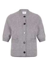 Cardigan aus Mink Wash Wolle 