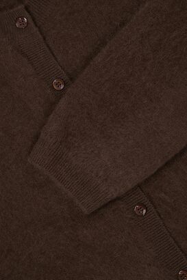 Cardigan aus Mink Wash Wolle 