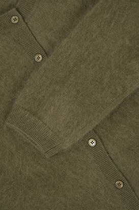 Cardigan aus Mink Wash Wolle 