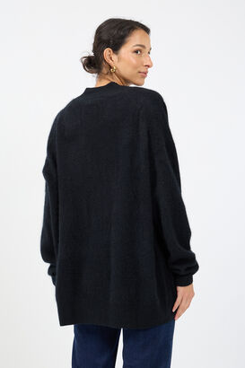Cardigan aus Mink Wash Wolle 