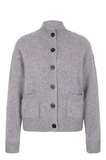 Cardigan aus Mink Wash Wolle 