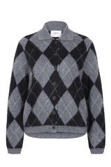 Cardigan aus Mink Wash Wolle