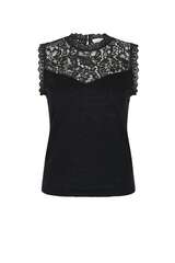 Stricktop mit Spitze