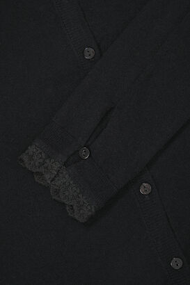 Cardigan mit Spitze