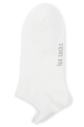 Sneakersocken mit Herz Applikation