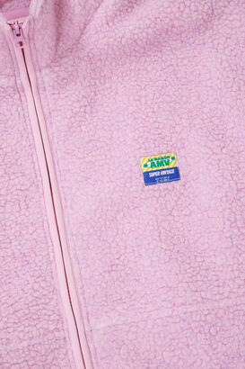 Jacke aus Teddyfleece 