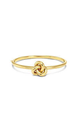 Infinity Knot Bangle Gold 