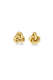 Ohrring Infinity Knot Studs L Gold