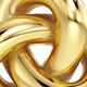 Ohrring Infinity Knot Studs L Gold