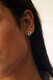 Ohrring Infinity Knot Studs L Silber 