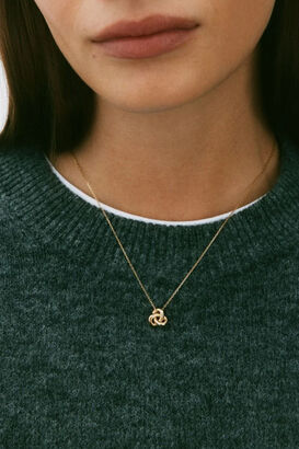 Kette Infinity Knot S Gold
