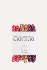 Kknekki Haargummis 6er Pack Slim, Pink