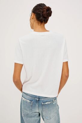 T-Shirt mit Cashmere 