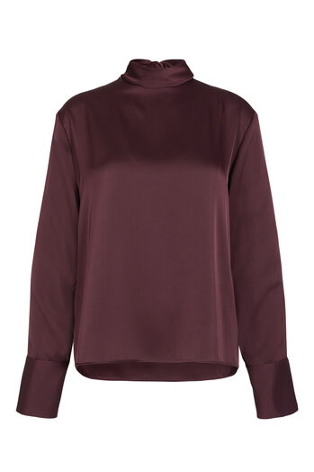 Bluse mit Schluppe