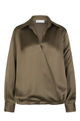 Bluse in Wickeloptik