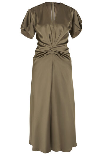 Satin Kleid
