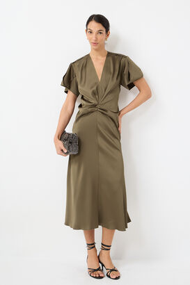 Satin Kleid