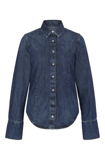Jeansbluse