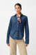 Jeansbluse
