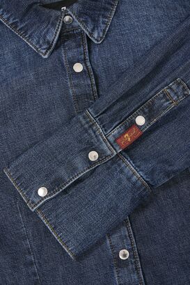 Jeansbluse