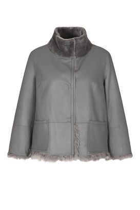 Wendbare Shearling Jacke Anna