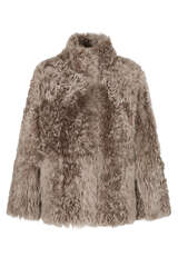 Wendbare Shearling Jacke Nata