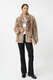 Wendbare Shearling Jacke Nata