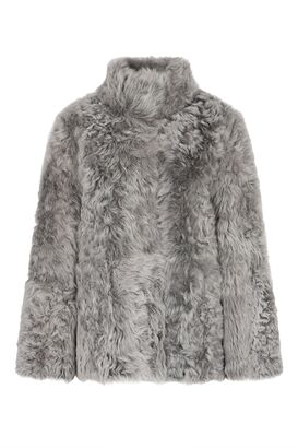 Wendbare Shearling Jacke Nata