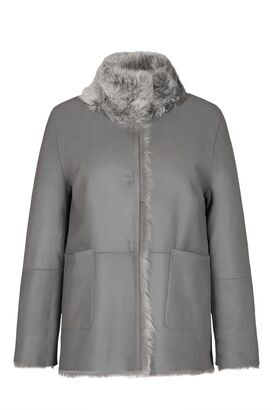Wendbare Shearling Jacke Nata