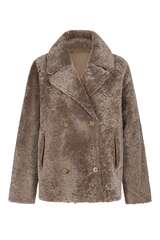 Wendbare Shearling Jacke Aida 