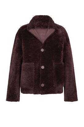 Wendbare Shearling Jacke Alinda